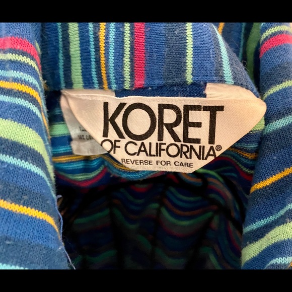 Vintage Men’s Striped Polo Size S - Picture 5 of 6